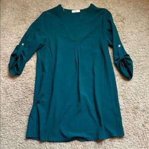 3/$15 - Emerald Green Tunic Dress